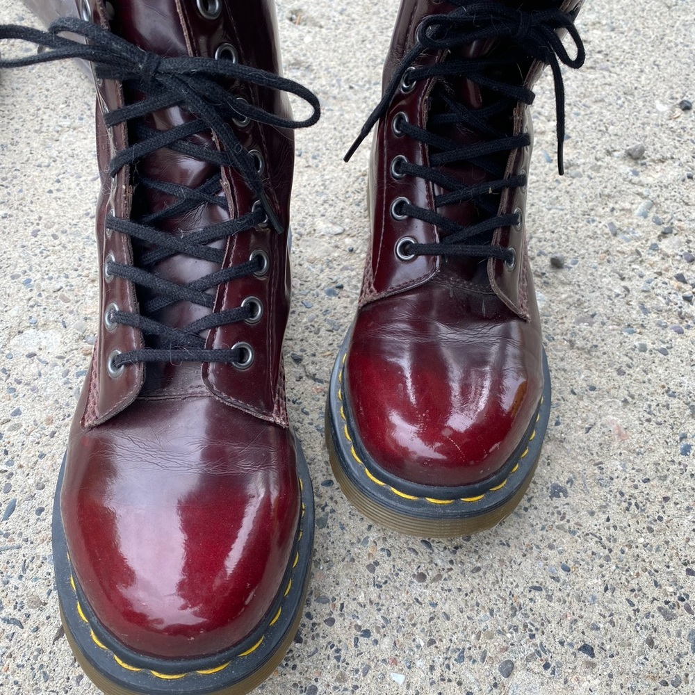 Dr. Marten’s Vegan 1460 lace up boots